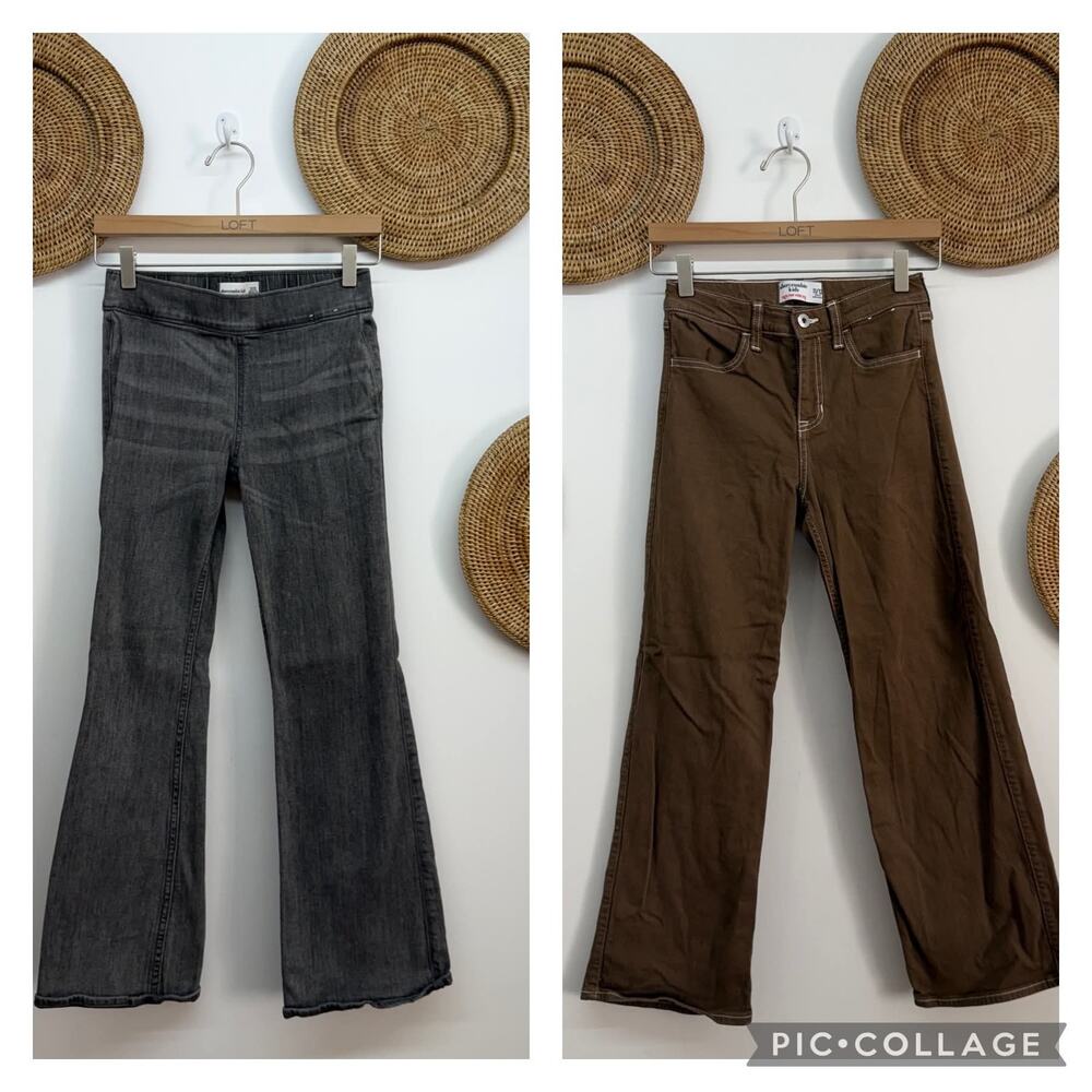 Bundle (2) Abercrombie Kids Jeans Girls 11/12